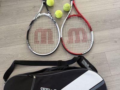 Tennis Racket Set W/Balls