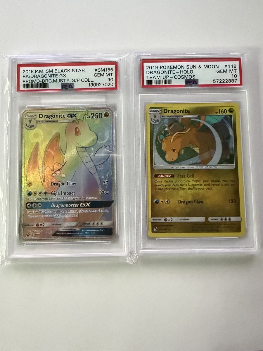 Three Pokemon PSA 10 cards