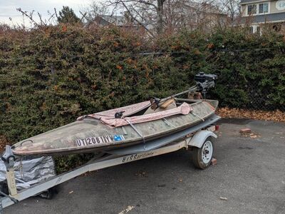 13’ x 4’ Sneak duck hunting Boat