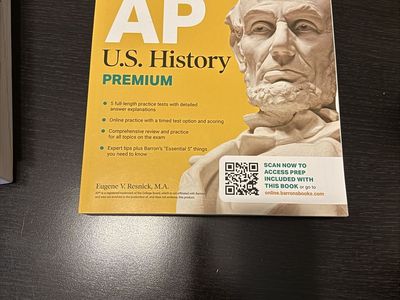 Barron’s AP US History premium book 2026