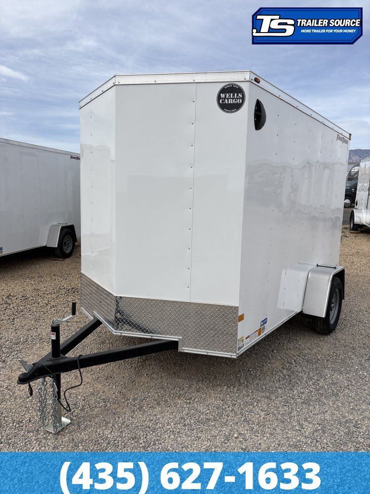 6x10 Wells Cargo FastTrac Enclosed Cargo Trailer - 6'6" Interior - 3.5K GVWR -