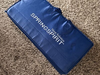 SPRINGSPIRIT Trifold Pack and Play Mattress Pad with Carrying Case