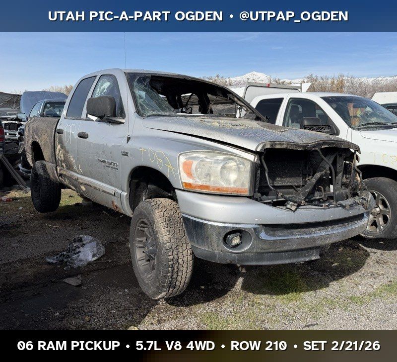 2006 Dodge Ram Pickup Parts - UTPAP Ogden