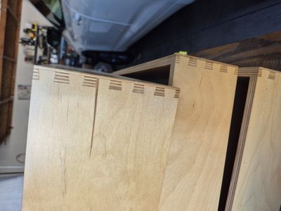 unfinished drawer boxes
