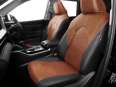 2020-2026 Toyota Highlander Seat Covers (w/3rd Row & 2nd Row Captains)