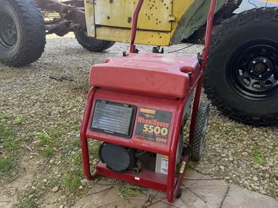 lightly used generator! Generac WheelHouse 5500