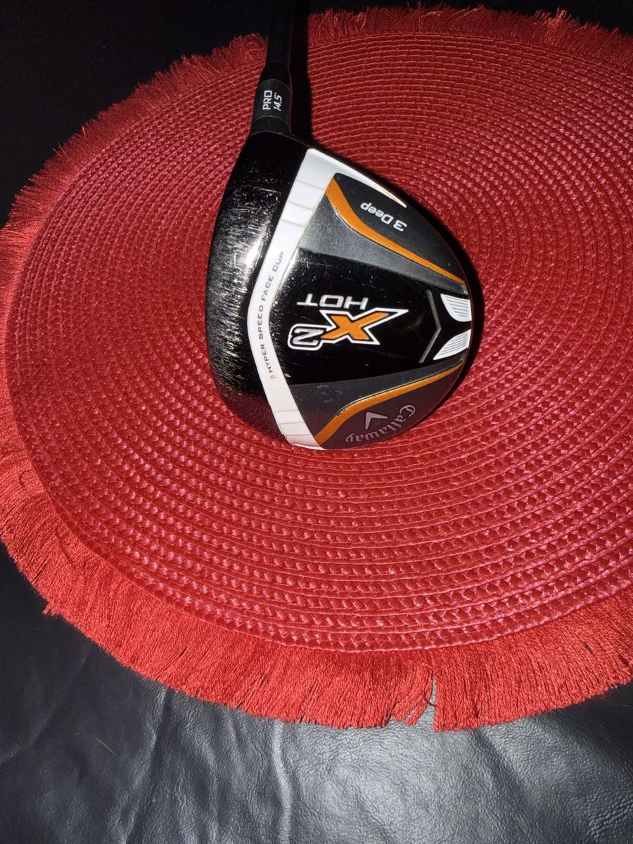Callaway X2 Hot Pro 3 Deep Fairway Wood 14.5 Degree Graphite Shaft Right Handed