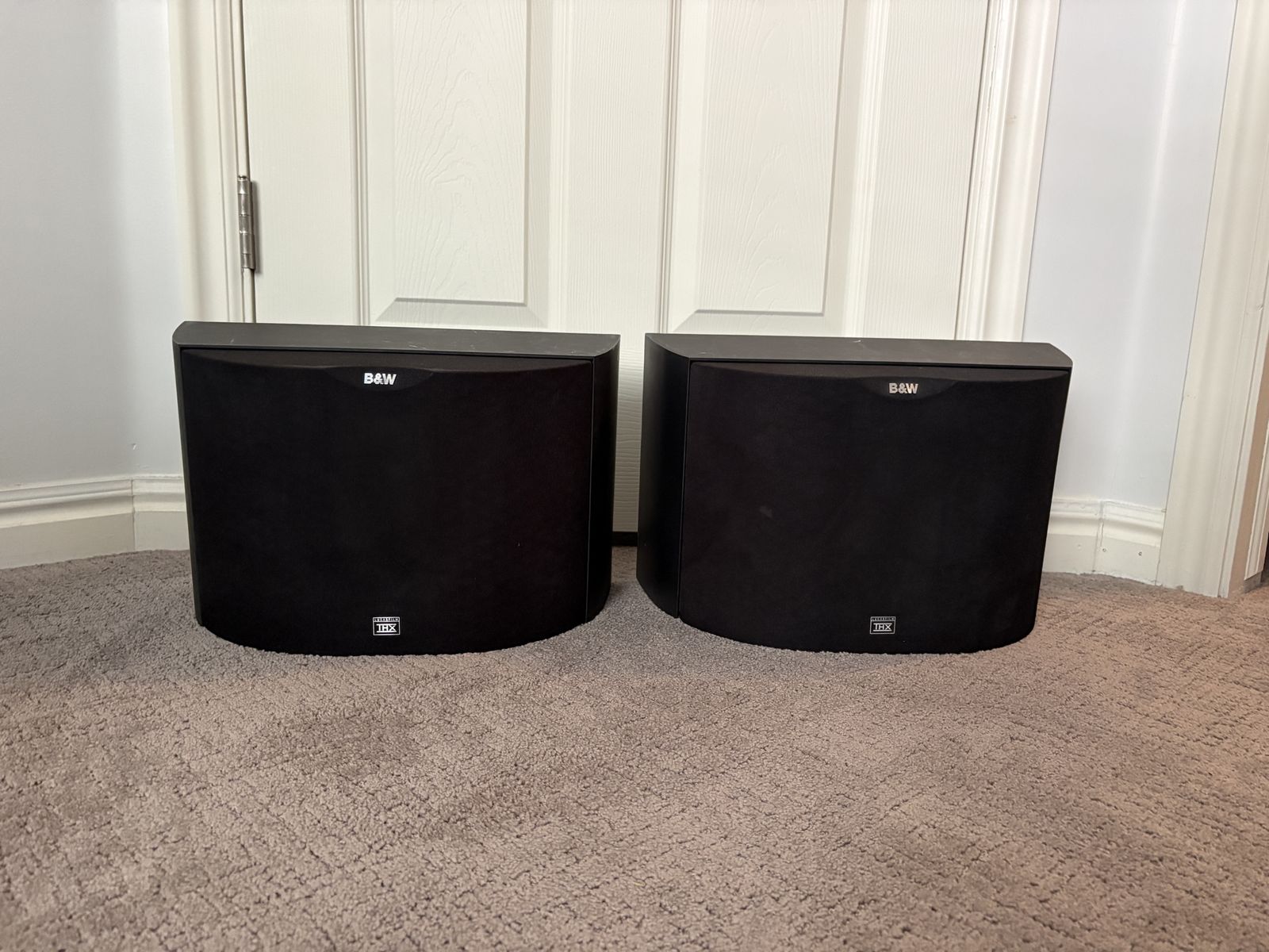 B&W DS6 THX Surround Speakers Pair - Black