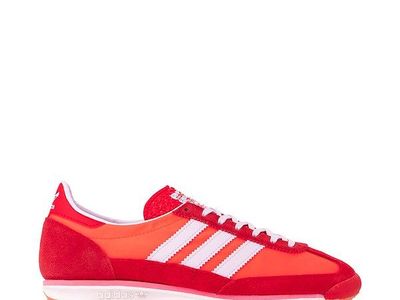 Womens size 9 Adidas SL 72 OG Athletic Shoe - Solar Red / Ice Lavender / Better Scarlet