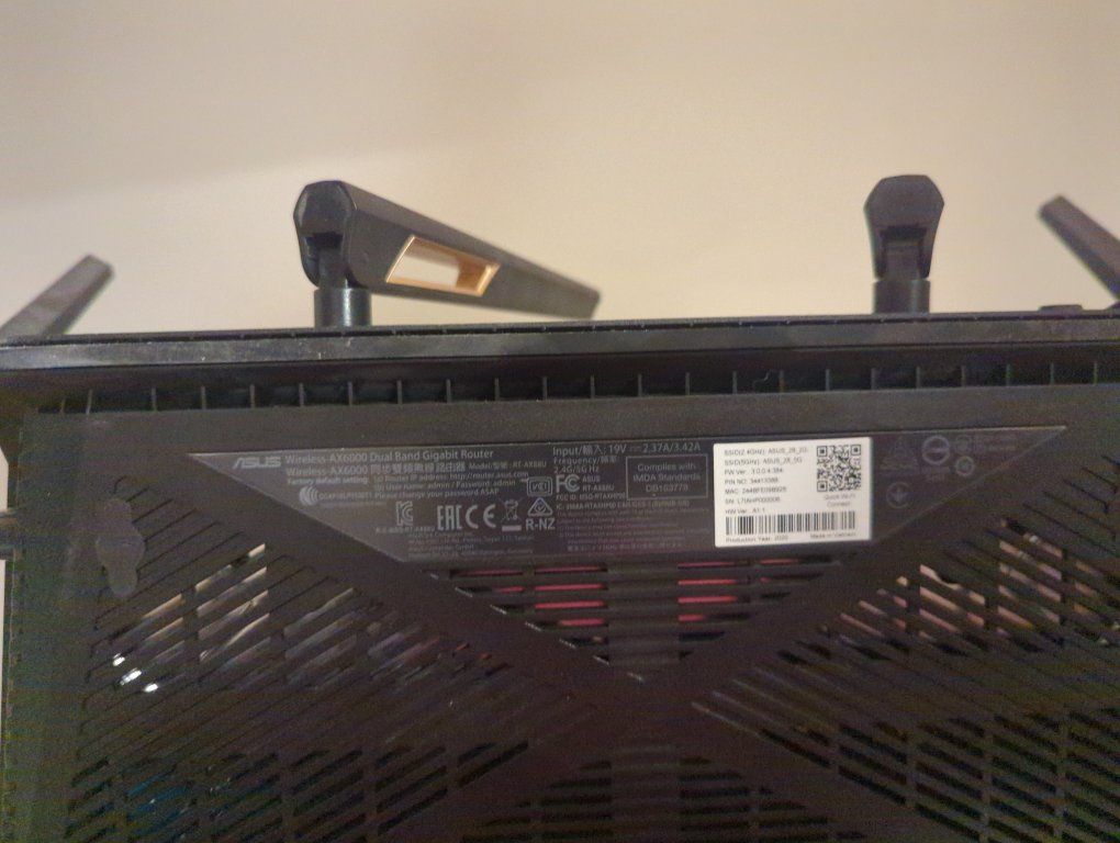 ASUS AX6000 6GB/s Router and Mesh Repeater