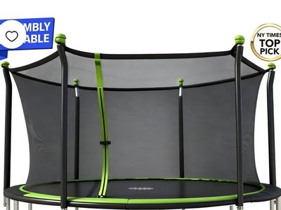 14 foot trampoline netting kit (green) never used