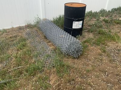 Chain link fence 50x6’