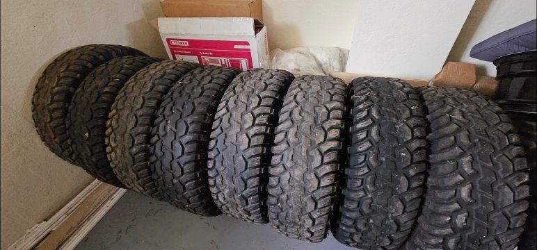 33 utv tires 8 of them free