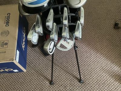 Mizuno, Ping, Callaway Golf set, 13 clubs and bag, $200 OBO