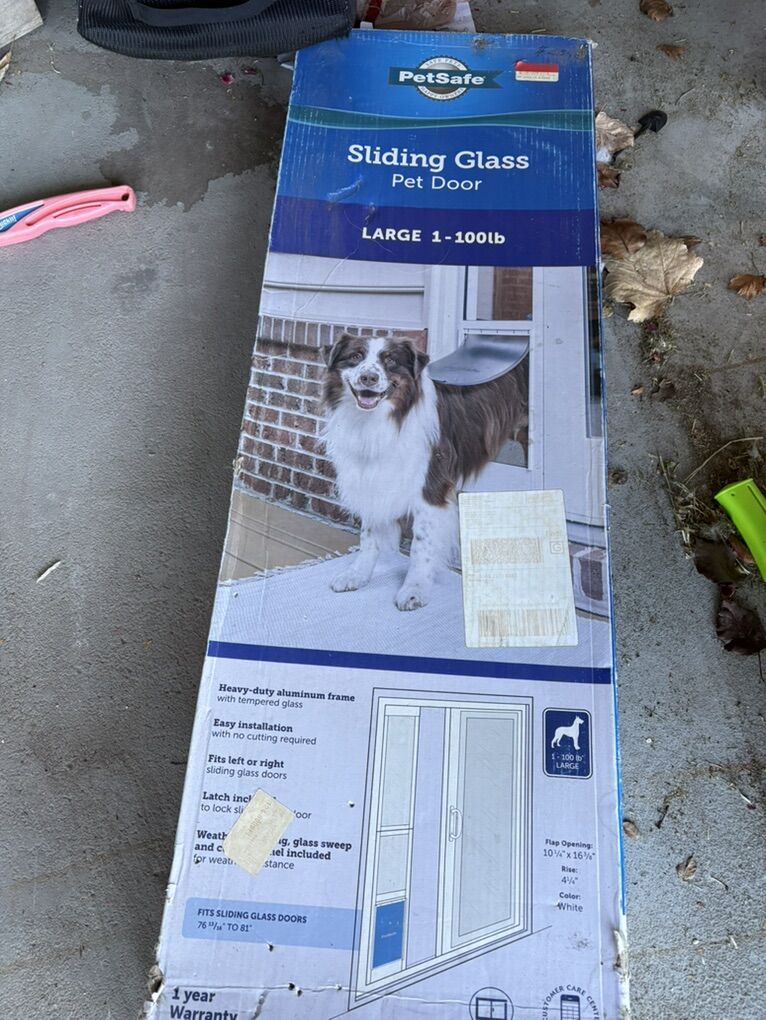 Sliding Glass Pet Door insert