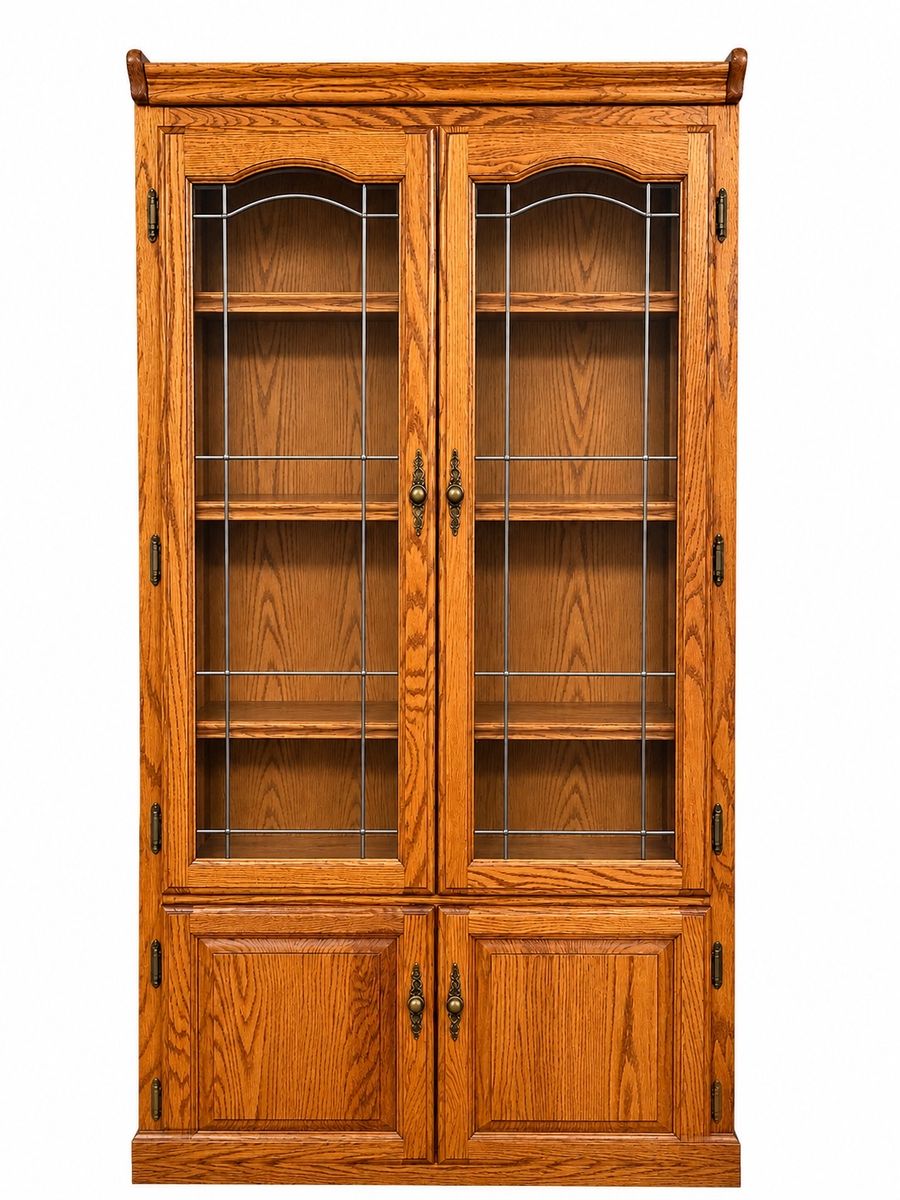 Solid Oak Bookcase