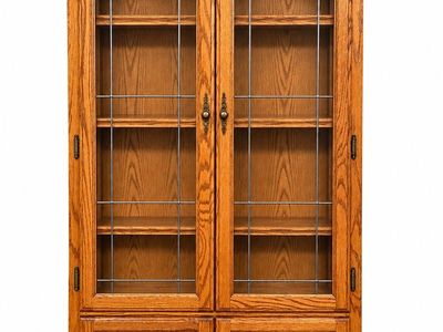 Solid Oak Bookcase