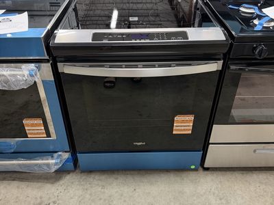 NEW WHIRLPOOL INDUCTION ELECTRIC SLIDE IN RANGE