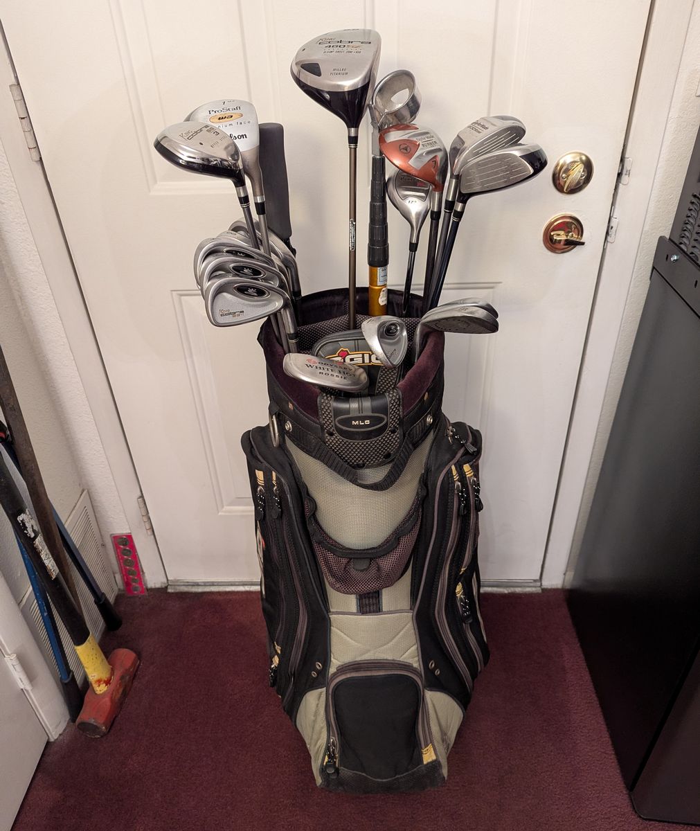 golf clubs package set