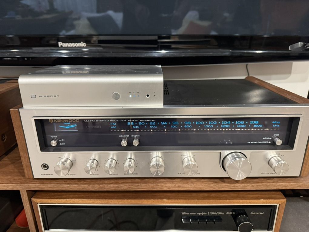 Vintage Kenwood Receiver KR 3600