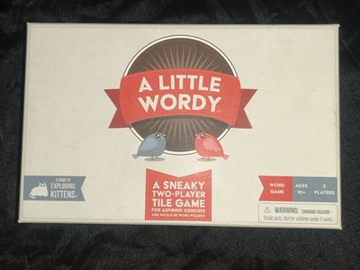 A Little Wordy Board Game