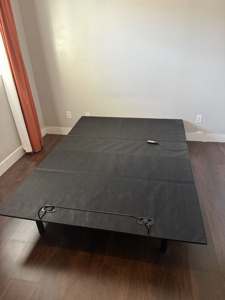Adjustable Bed Frame Base - Queen Size, Remote Control