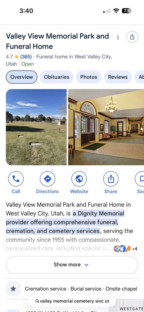 Dual Grave Plot for Sale (2 Spaces)