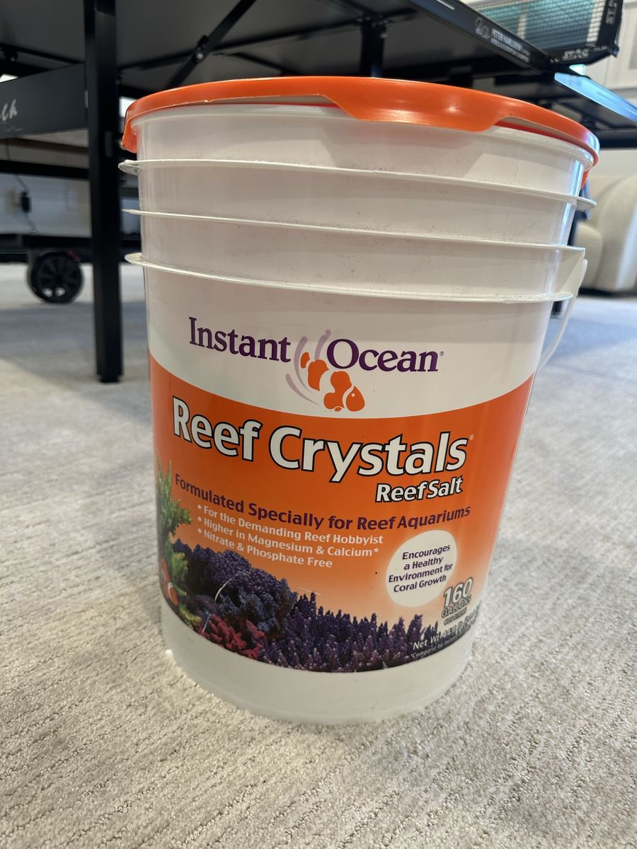 Instant Ocean Reef Crystals Reef Salt - 160 Gallon Mix