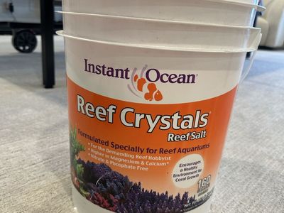 Instant Ocean Reef Crystals Reef Salt - 160 Gallon Mix