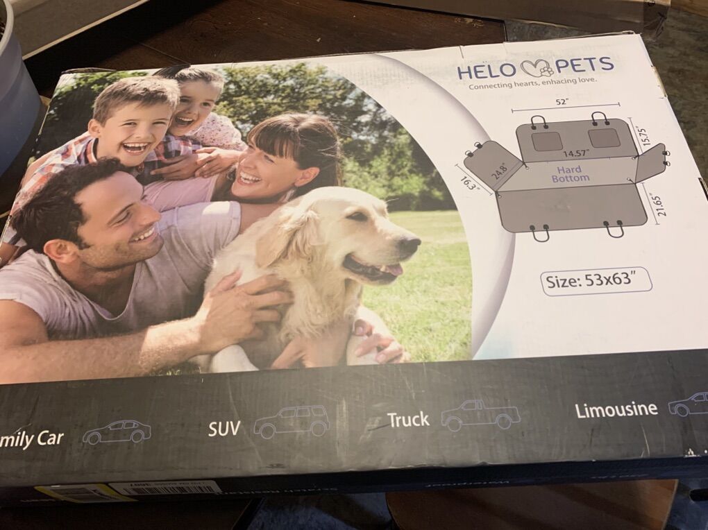 Help Pets Dog Seat Cover Extender, Seat Protector