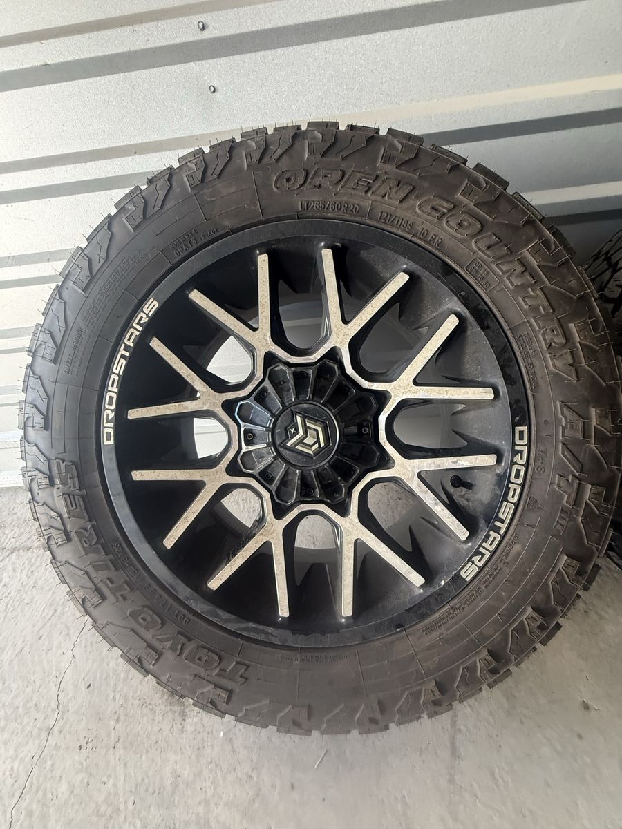DROPSTAR  20x10 Wheels Toyo Tires