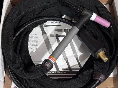 Lincoln 17 Flex Tig Welding Torch with Ultra Flex Cable