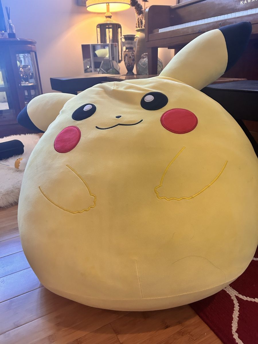 Giant Pikachu squishmallow