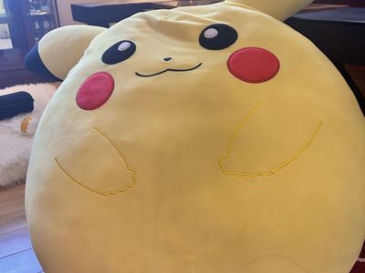 Giant Pikachu squishmallow