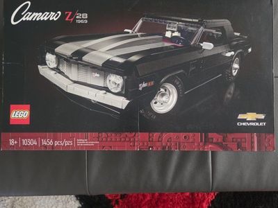 LEGO Icons 1969 Chevrolet Camaro Z28 (10304) Building Set - 1456 Pieces, New In Box