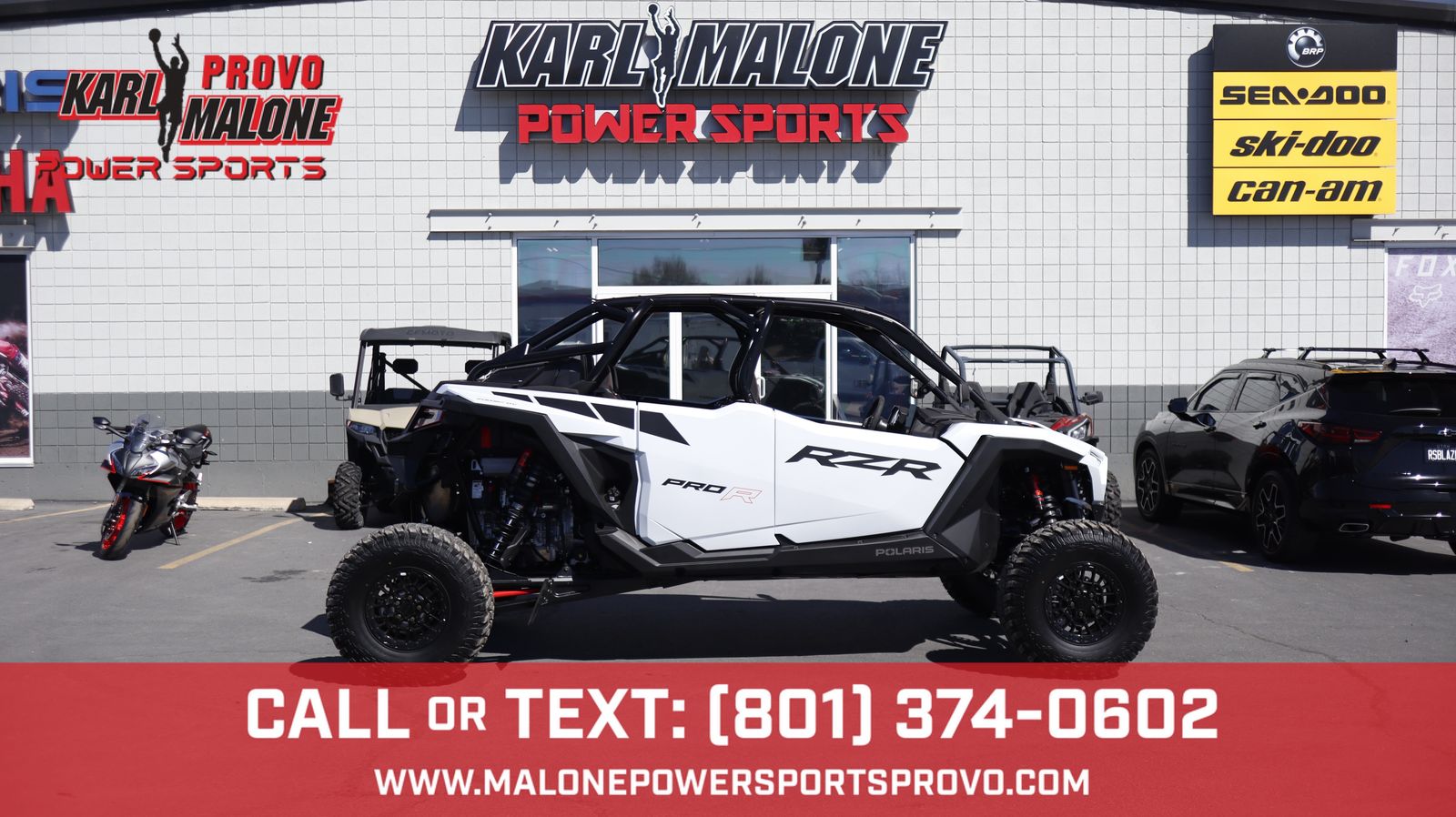 2026 POLARIS RZR Pro R 4 Ultimate Ghost White Meta