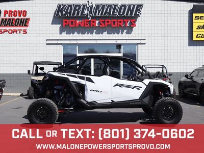 2026 POLARIS RZR Pro R 4 Ultimate Ghost White Meta