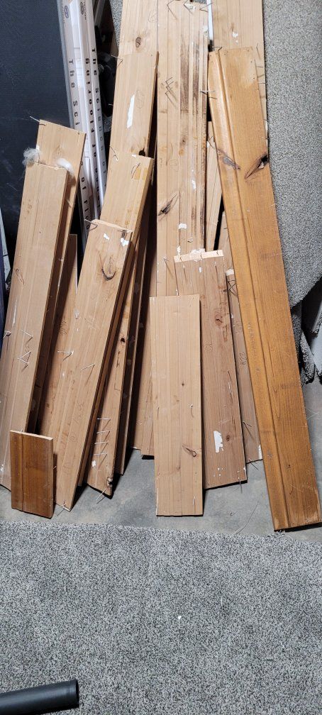 knotty alder baseboards and trim