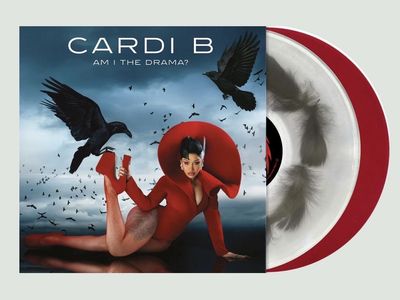Cardi B-Am I The Drama?-Black Feather Filled Vinyl