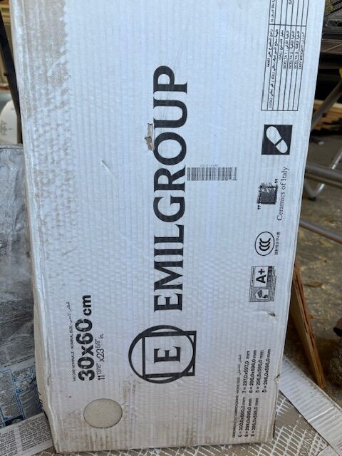 Off-White Porcelain Floor Tile