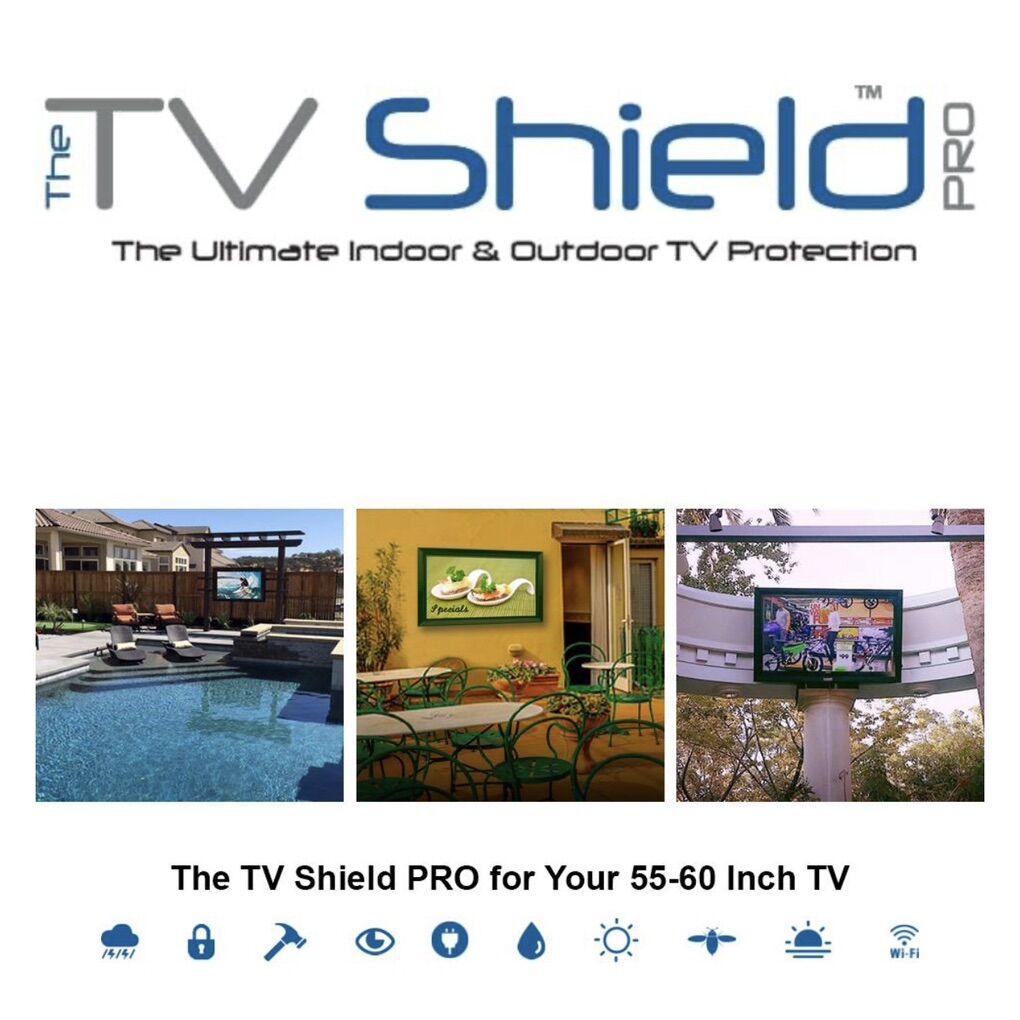 $700 LESS THAN AMAZON! BRAND NEW IN BOX Anti-Glare Indoor/Outdoor Weatherproof Locking TV Enclosure Cabinet