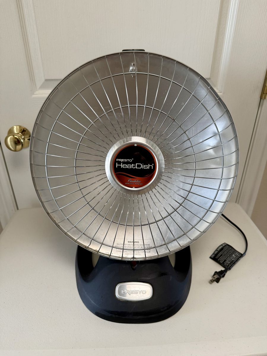 Presto HeatDish Parabolic Electric Heater