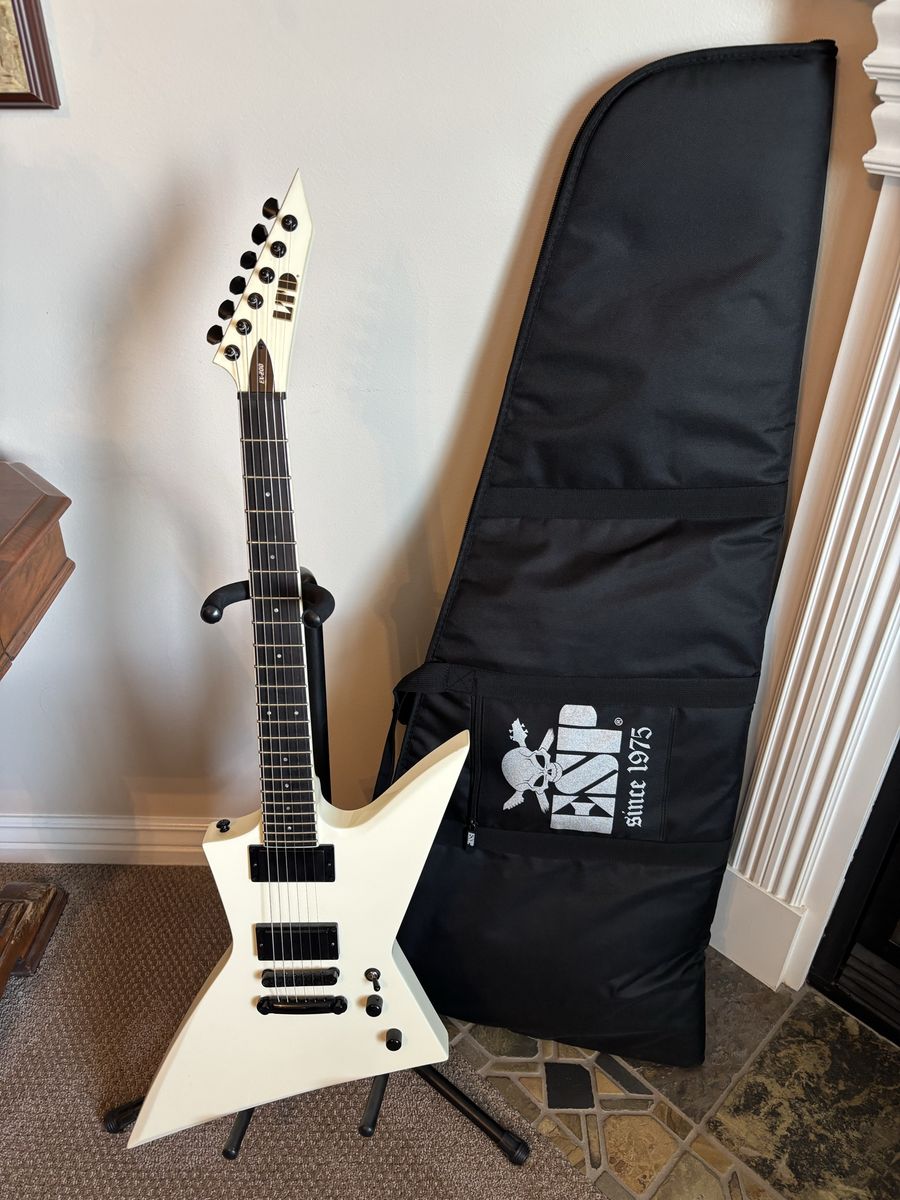LTD EX 200 Explorer Style Guitar Like New Sell or Trade