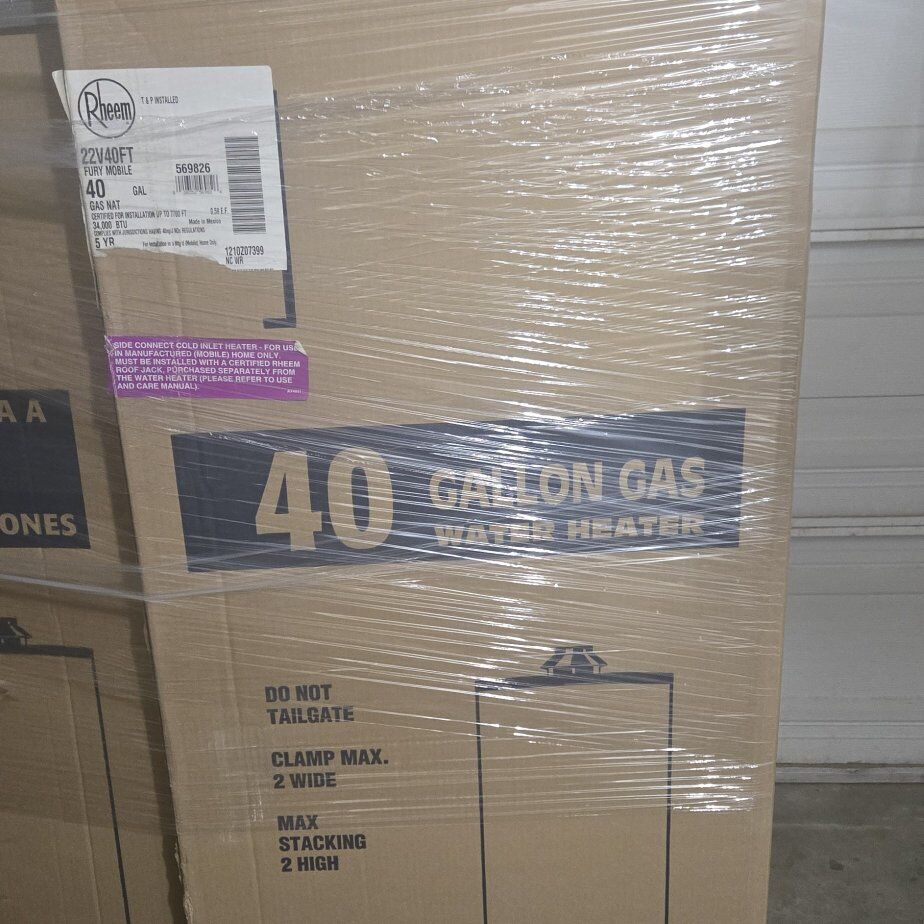 Rheem 40 Gallon Mobile Home Water Heaters