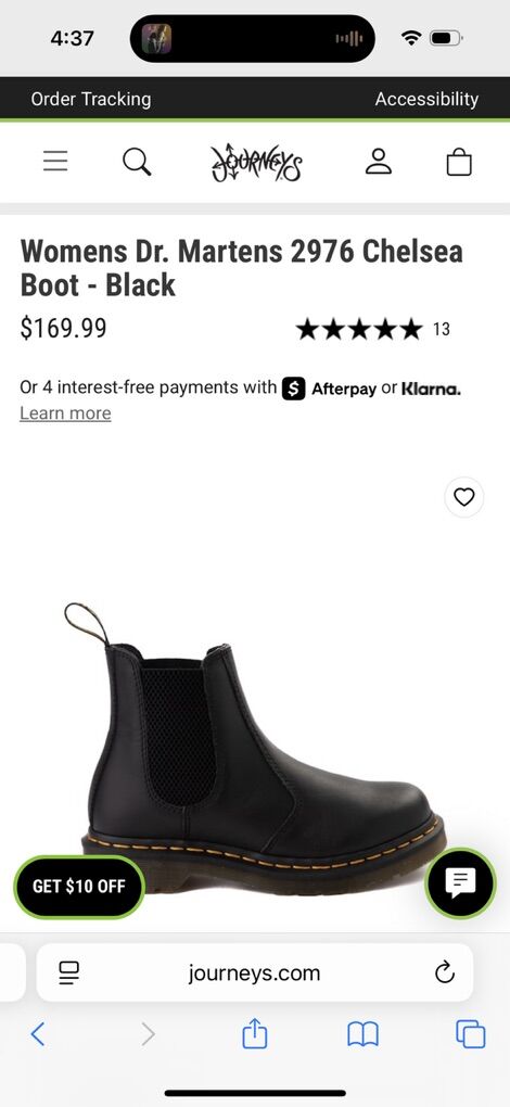 Dr Martens Women's Chelsea Boot Sz7