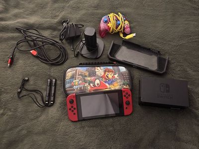 Nintendo Switch Bundle With 200gb Storage Card