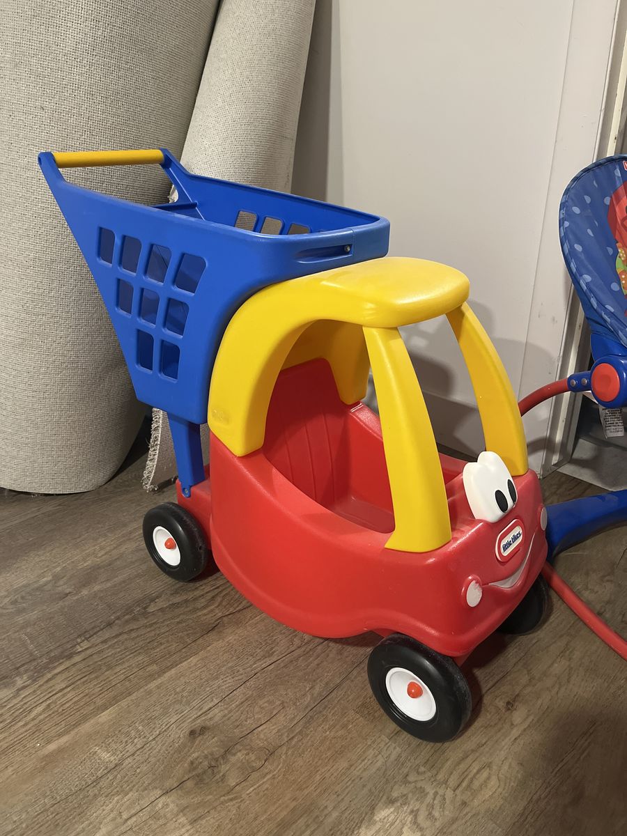 Little Tikes kids shopping cart