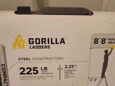 Gorilla step ladder