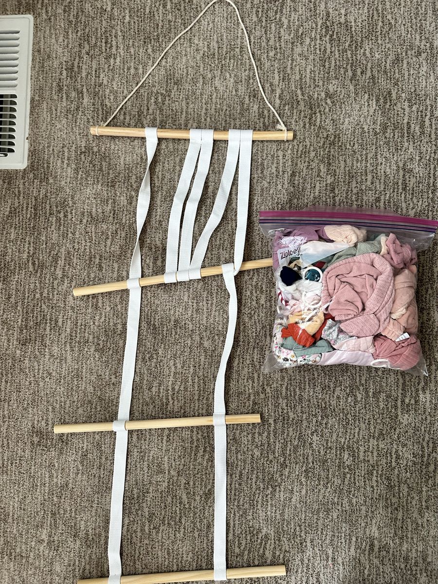 Baby Girl Clothes Headbands & Rack - Assorted Colors & Styles