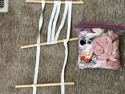 Baby Girl Clothes Headbands & Rack - Assorted Colors & Styles